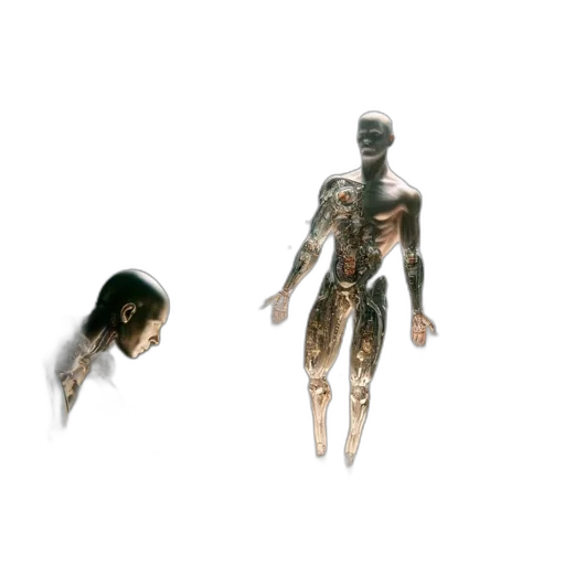 robot, creature, animal, face transparent PNG cut-out