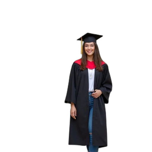 staff, dress, jacket, hat transparent PNG cut-out