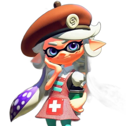 staff, weapon, dress, hat transparent PNG cut-out