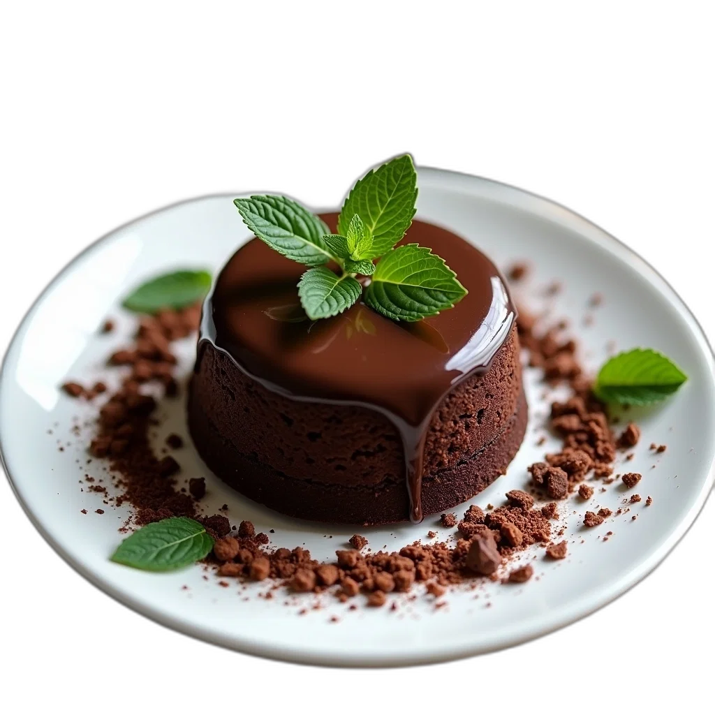 food, crown, 3d render, photorealistic transparent PNG cut-out