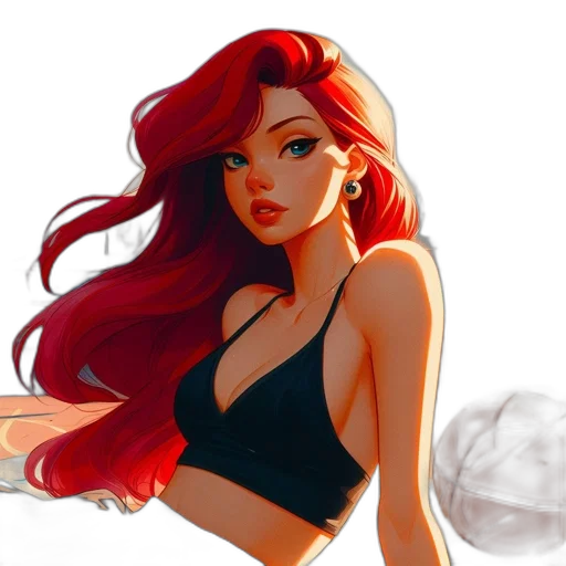 dress, fantasy art, cartoon, concept art transparent PNG cut-out