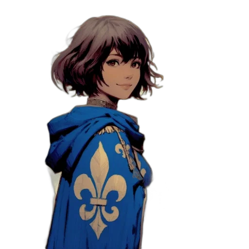 jacket, crown, dress, staff transparent PNG cut-out
