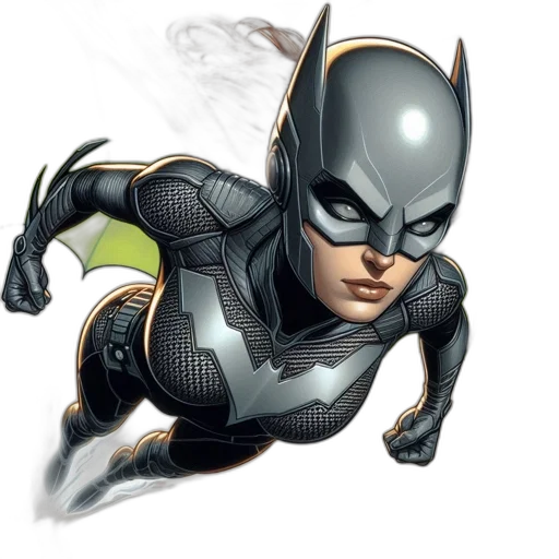 comic book art, concept art, photorealistic, 3d render transparent PNG cut-out