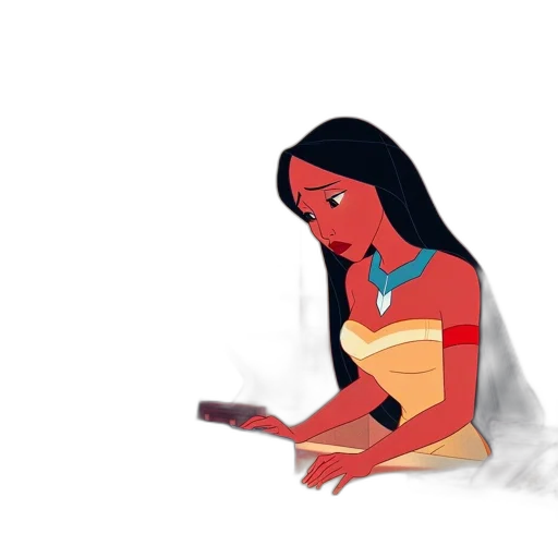 dress, concept art, cartoon, comic book art transparent PNG cut-out
