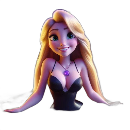 dress, crown, cartoon, concept art transparent PNG cut-out