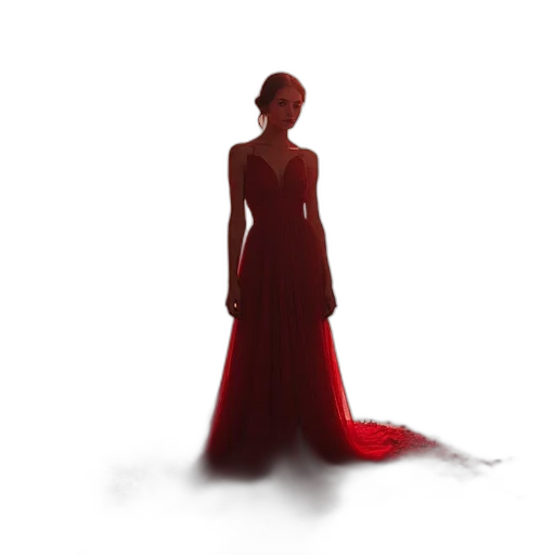 dress, crown, staff, jewelry transparent PNG cut-out