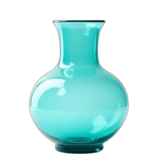 bottle, 3d render, photorealistic, blue transparent PNG cut-out