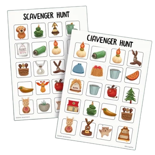 concept art, classroom, scavenger, hunt transparent PNG cut-out