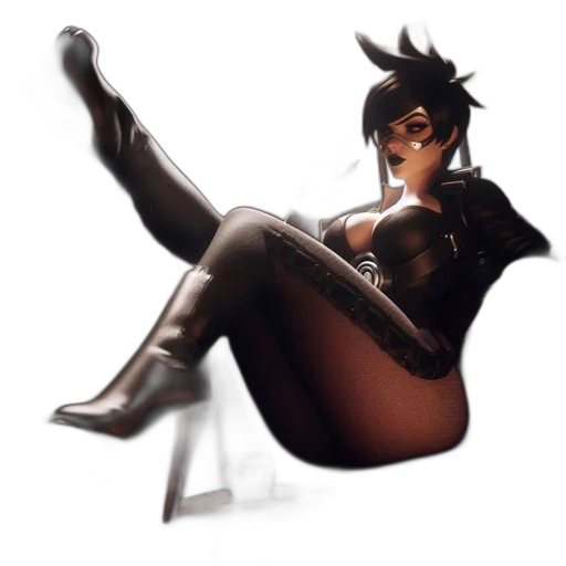 concept art, comic book art, fantasy art, 3d render transparent PNG cut-out