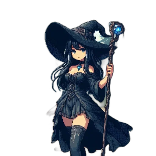 staff, hat, weapon, sword transparent PNG cut-out