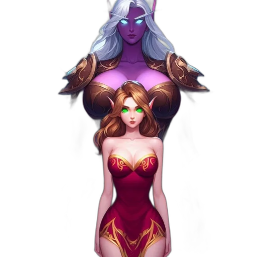dress, fantasy art, concept art, pixel art transparent PNG cut-out
