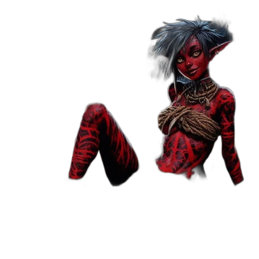 creature, concept art, fantasy art, pixel art transparent PNG cut-out