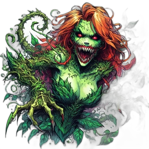 creature, fantasy art, concept art, comic book art transparent PNG cut-out