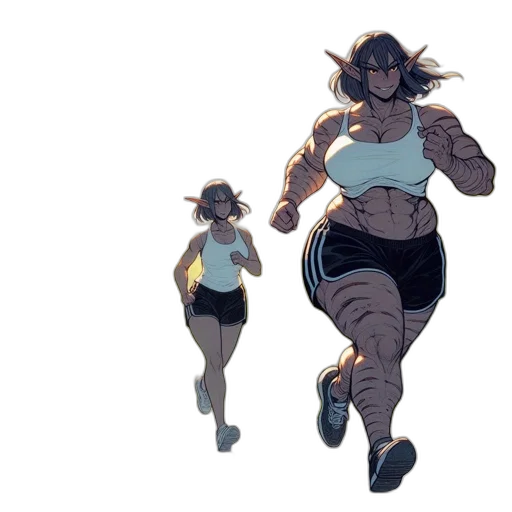 concept art, comic book art, pixel art, cartoon transparent PNG cut-out