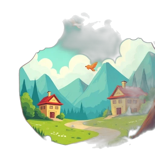 building, concept art, fantasy art, pixel art transparent PNG cut-out