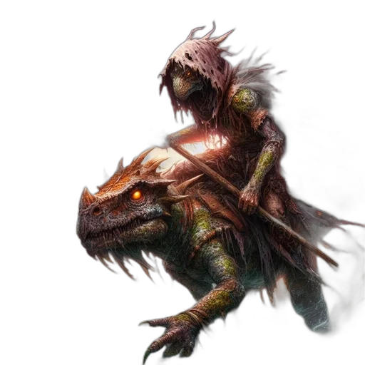 dragon, creature, animal, concept art transparent PNG cut-out