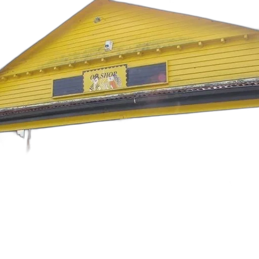 building, umbrella, 3d render, bright transparent PNG cut-out
