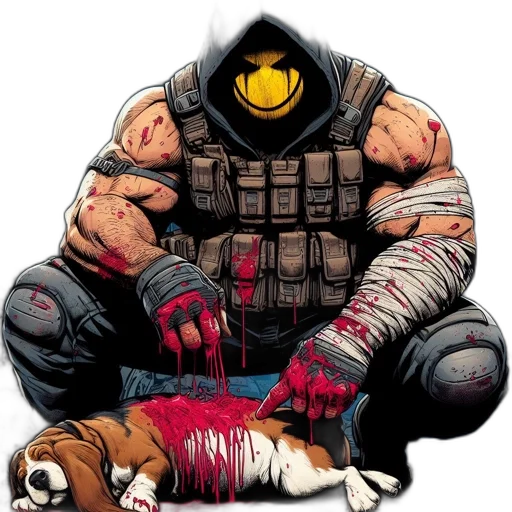 jacket, animal, comic book art, concept art transparent PNG cut-out