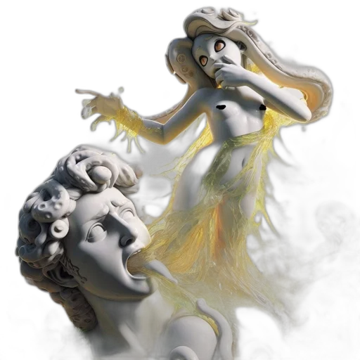 mask, concept art, fantasy art, photorealistic transparent PNG cut-out