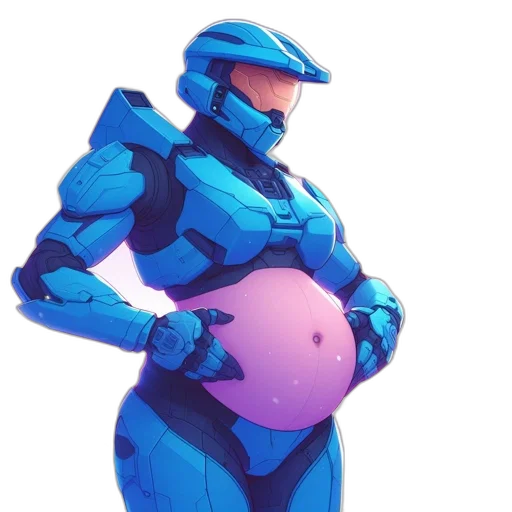 robot, dragon, vaporwave, concept art transparent PNG cut-out