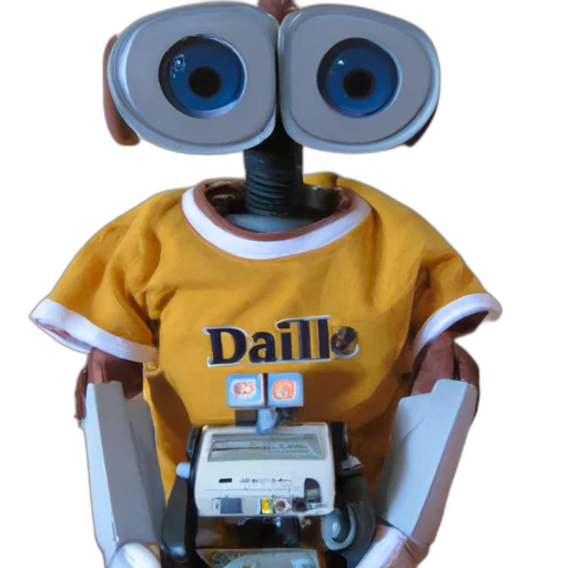 robot, staff, 3d render, robotic transparent PNG cut-out