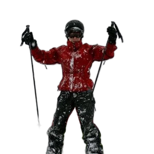 staff, jacket, weapon, robot transparent PNG cut-out