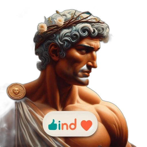 jewelry, face, fantasy art, vaporwave transparent PNG cut-out