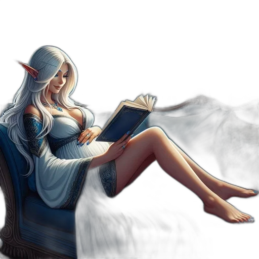 dragon, dress, fantasy art, concept art transparent PNG cut-out
