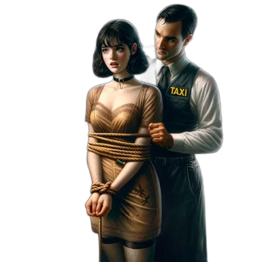 dress, jacket, concept art, cyberpunk transparent PNG cut-out