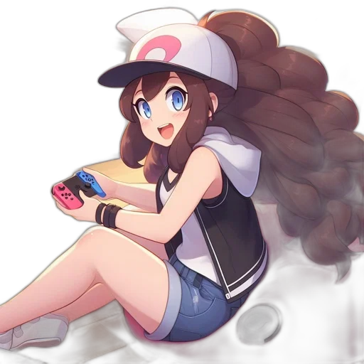 hat, weapon, staff, dress transparent PNG cut-out