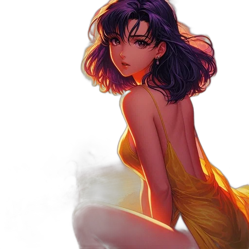 dress, fantasy art, concept art, anime transparent PNG cut-out