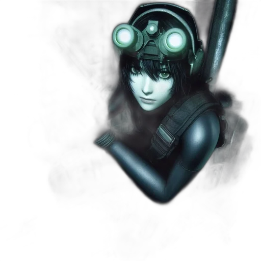 robot, mask, face, weapon transparent PNG cut-out