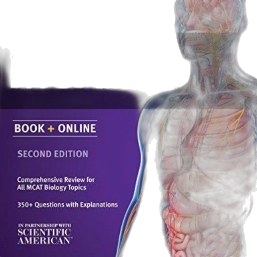 book, cover, kaplan, mcat transparent PNG cut-out