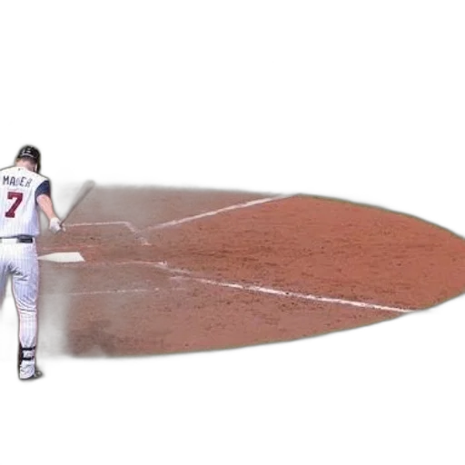 baseball, player, number, his transparent PNG cut-out