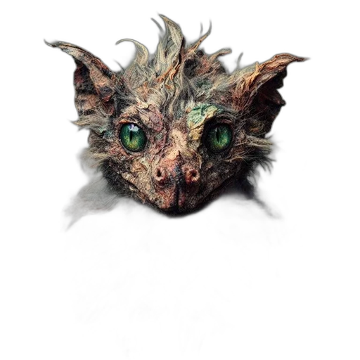 mask, creature, animal, dragon transparent PNG cut-out