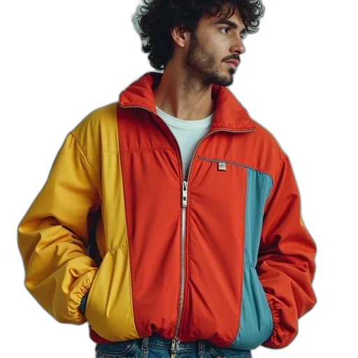 jacket, staff, photorealistic, concept art transparent PNG cut-out