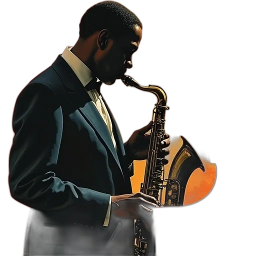 concept art, photorealistic, 3d render, jazz transparent PNG cut-out