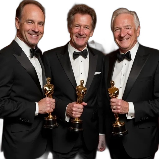 oscars, presenters, hugh, van transparent PNG cut-out
