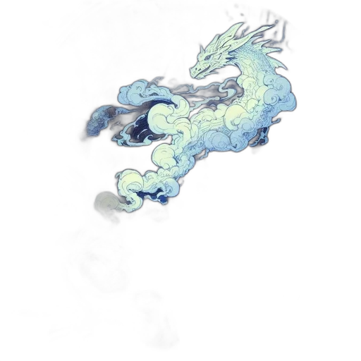 dragon, staff, creature, sword transparent PNG cut-out