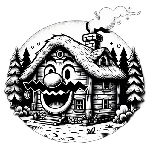 building, robot, mask, face transparent PNG cut-out