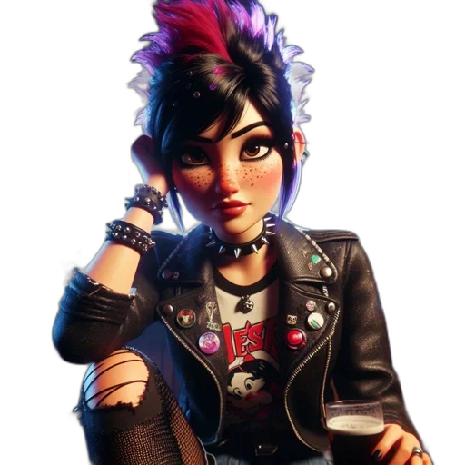 jacket, staff, face, weapon transparent PNG cut-out