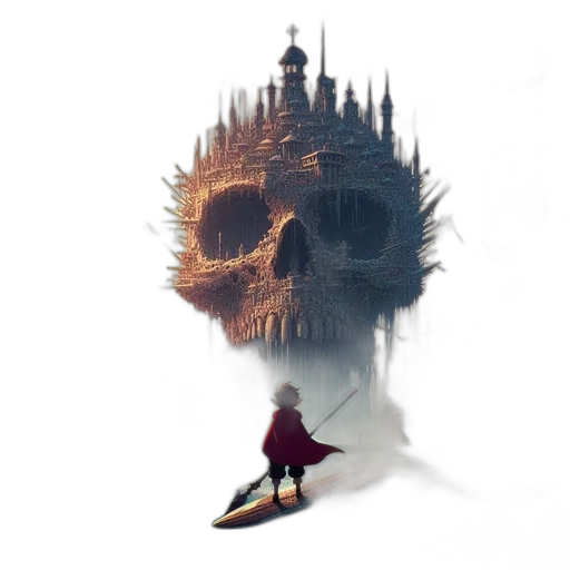 mask, face, creature, concept art transparent PNG cut-out