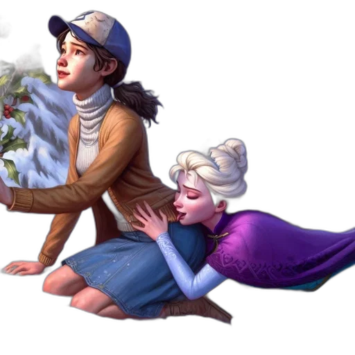 concept art, fantasy art, photorealistic, pixel art transparent PNG cut-out