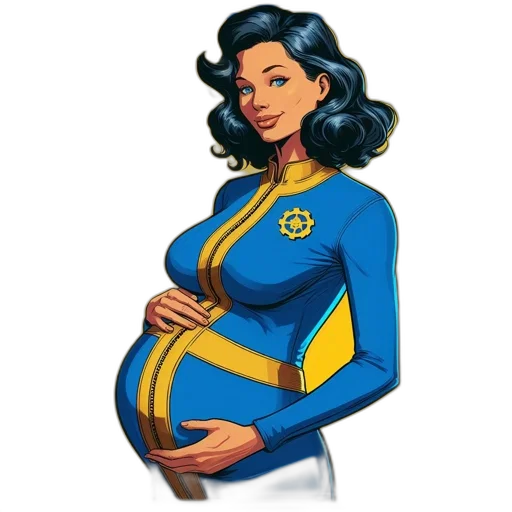 comic book art, concept art, cartoon, pixel art transparent PNG cut-out