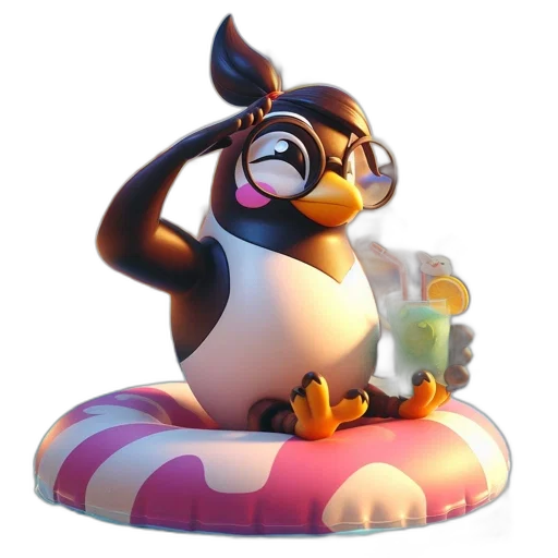 animal, 3d render, concept art, cartoon transparent PNG cut-out