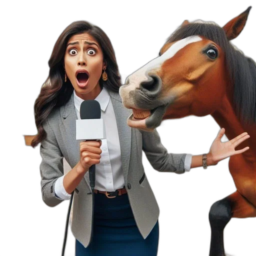 staff, reporter, shocked, expression transparent PNG cut-out