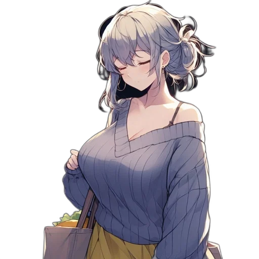 dress, staff, flower, jacket transparent PNG cut-out