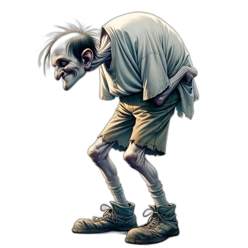 creature, staff, concept art, comic book art transparent PNG cut-out