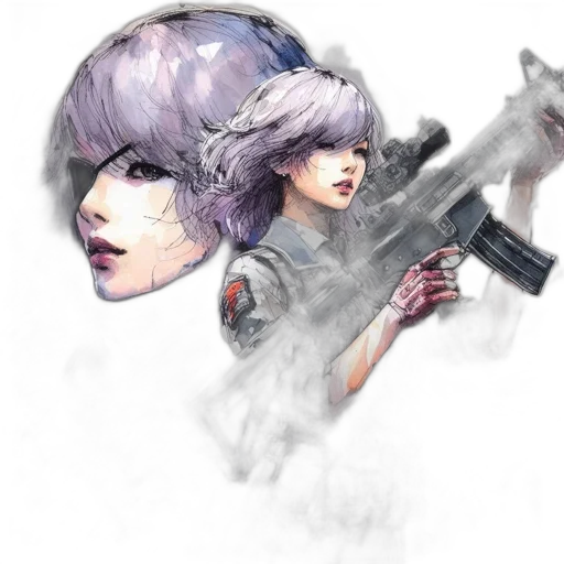weapon, animal, creature, hair transparent PNG cut-out