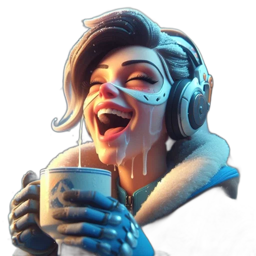 face, staff, weapon, robot transparent PNG cut-out